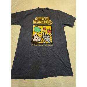 Jolly Rancher Men's Short Sleeve Single Stitch Size Large Promo T-Shirt